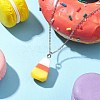 Resin Pendant Necklaces NJEW-JN04845-5