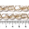 Electroplate Glass Beads Strands EGLA-Q128-07A-AB04-4