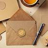 CRASPIRE 100Pcs Adhesive Wax Seal Stickers DIY-CP0009-47A-4