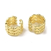 Hand Shaped Brass Cuff Earrings for Women EJEW-C097-05G-03-2