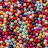 Imitation Pearl Acrylic Beads OACR-S011-5mm-M-2