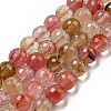 Tigerskin Glass Beads Strands G-E571-A07-03-1