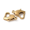 304 Stainless Steel Clasps STAS-L022-518G-2