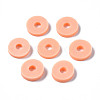 Handmade Polymer Clay Beads X-CLAY-R067-6.0mm-B13-2