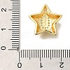 Rack Plating 
Brass Micro Pave Cubic Zirconia Pendants KK-I722-05G-U-3