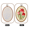 DIY Embroidery Beginner Kits DIY-WH20063-006C-5