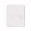 Rectangle Paper Earring Display Card with Hanging Hole CDIS-C004-01B-3