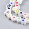 Handmade Millefiori Glass Bead Strands X-LAMP-J035-4mm-11-2