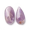 Natural Amethyst Pendants G-G694-M-04-2