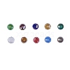 10 Colors Glass Beads EGLA-JP0001-01-8mm-3