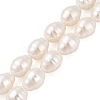 Shell Pearl Beads Strands BSHE-L035-A02-3