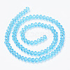 Glass Beads Strands EGLA-A044-T3mm-D08-2