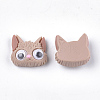 Resin Kitten Cabochons X-CRES-S363-27-2