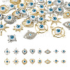 32Pcs 16 Style Alloy Enamel Pendants ENAM-TA0001-35-2