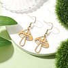 304 Stainless Steel Dangle Earrings for Women EJEW-JE05851-01-2