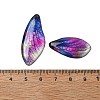 4Pcs Transparent Epoxy Resin Butterfly Wings Pendants RESI-C057-04C-3