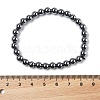 Terahertz Stone Beads Stretch Bracelets BJEW-L666-01E-3