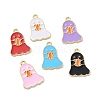 Halloween Theme Alloy Enamel Pendants ENAM-A139-09G-1