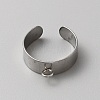 304 Stainless Steel Loop Ring Base FIND-WH0161-31C-P-1