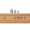 304 Stainless Steel Folding Crimp Ends STAS-TA0004-34-8