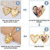 304 Stainless Steel Heart Locket Pendant Necklaces for Photo NJEW-WH0020-97C-3