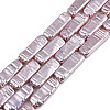 ABS Plastic Imitation Pearl Beads Strands KY-N015-04-05D-1