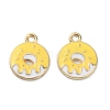 Alloy Enamel Pendants ENAM-CJC0006-40C-2