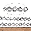 304 Stainless Steel Teardrop Link Chains CHS-B006-02P-3