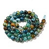 Natural Agate Beads Strands X-G-C082-A01-02-3