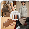 8Pcs 4 Colors PU Leather Zipper Pulls for Handbags Luggage and Jacket FIND-CL0002-10-5