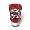 Hot Girl Chilli Sauce Enamel Pins JEWB-M044-03A-EB-1