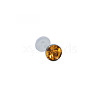 Acrylic Micro Pave Cubic Zirconia Labrets Piercing Jewely for Women Men WG00568-03-1