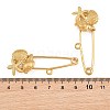 Starfish & Shell Shape & Conch 304 Stainless Steel Safety Pins Brooch Findings SA-CBA098D-16J-G01-3