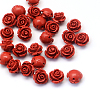Flower Cinnabar Beads X-CARL-Q003-07-1