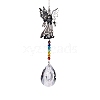 Glass Teardrop Pendant Decorations PW-WG80988-02-1