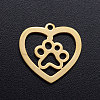 201 Stainless Steel Pendants STAS-T046-JN253-2-1