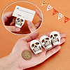 Skull Resin Name Card Holder DIY-WH0430-814-3