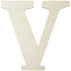 Letter Unfinished MDF Sheets WOOD-WH20012-008V-1