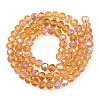 Electroplate Glass Beads Strands LS-EGLA-A034-T10mm-L23-3