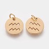 Ion Plating(IP) 304 Stainless Steel Pendants A-STAS-Q201-T445-11G-2