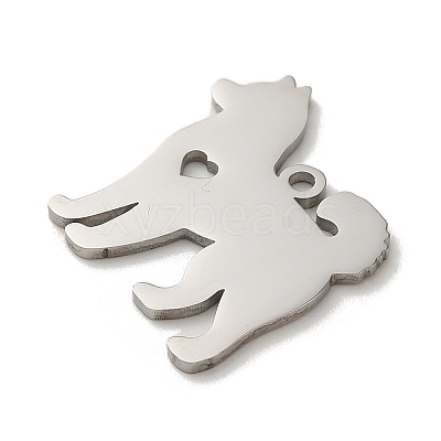 Non-Tarnish 304 Stainless Steel Pendants STAS-O005-13P-1