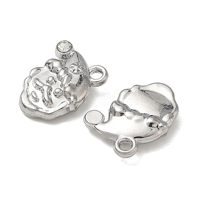 Christmas Alloy Crystal Rhinestone Pendants FIND-L026-01H-P-1