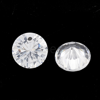Cubic Zirconia Charms ZIRC-N033-B-09-1