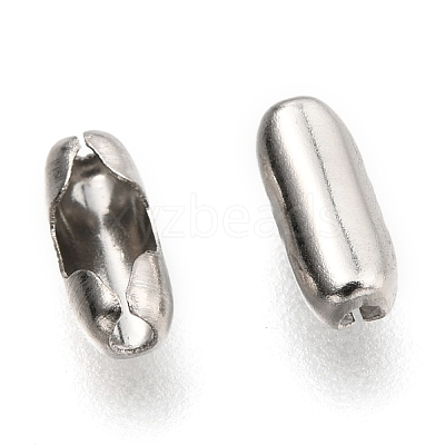 Non-Tarnish 304 Stainless Steel Ball Chain Connectors STAS-k121-01C-P-1