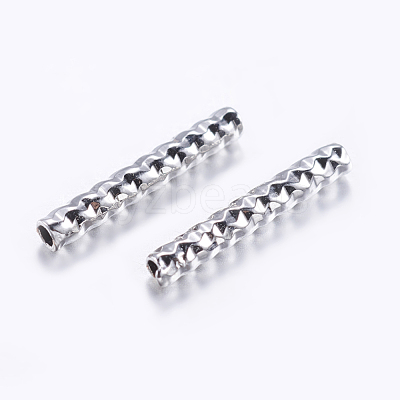 Brass Tube Beads KK-K197-39-1