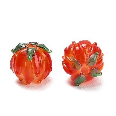 Handmade Lampwork Beads LAMP-F041-02-A03-1