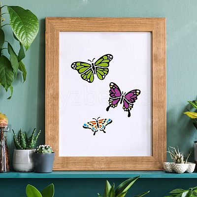 Plastic Reusable Drawing Painting Stencils Templates DIY-WH0172-247-1