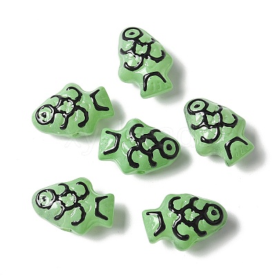 Baking Paint Glass Enamel Beads BLOW-D300-04E-1