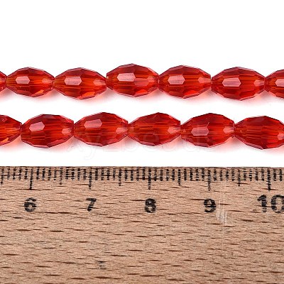 Transparent Glass Beads Strands GLAA-N071-01A-A05-1