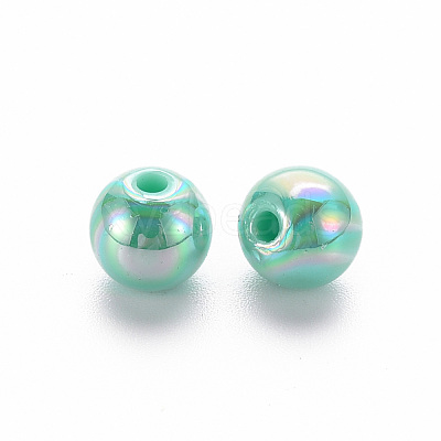 Opaque Acrylic Beads MACR-S370-D8mm-S035-1